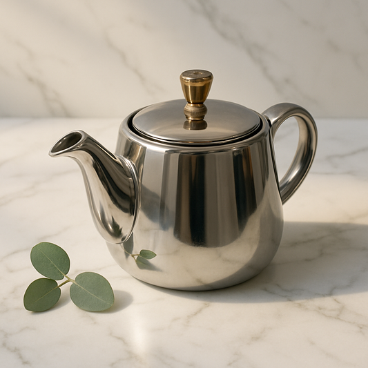 Silver Duo Kettle- 99% pure SILVER plated